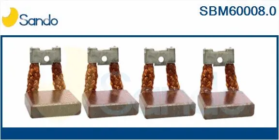 Carbon Brush, starter (SBM60008.0)