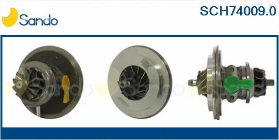 Core assembly, turbocharger (SCH74009.0)