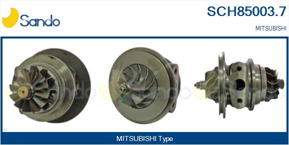 Core assembly, turbocharger (SCH85003.7)