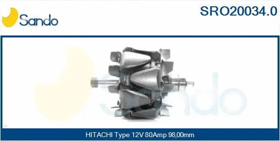 Rotor, alternator (SRO20034.0)