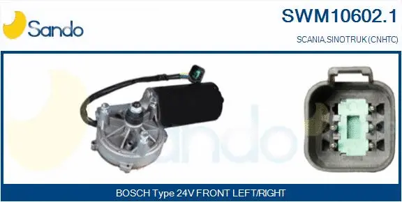 Wiper Motor (SWM10602.1)