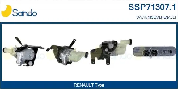 Hydraulic Pump, steering (SSP71307.1)