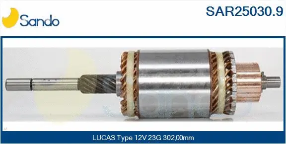 Armature, starter (SAR25030.9)