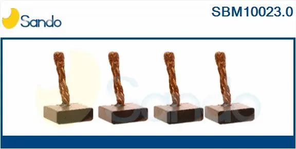 Carbon Brush, starter (SBM10023.0)