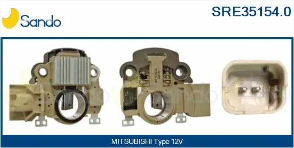 Alternator Regulator (SRE35154.0)