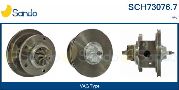 Core assembly, turbocharger (SCH73076.7)