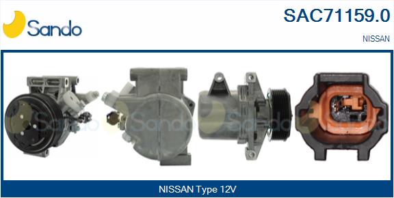 Compressor, air conditioning (SAC71159.0)