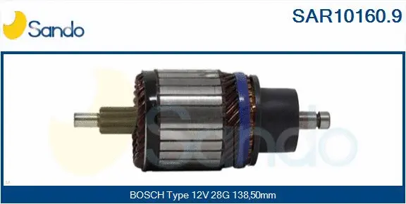Armature, starter (SAR10160.9)