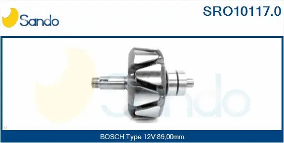 Rotor, alternator (SRO10117.0)