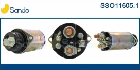 Solenoid Switch, starter (SSO11605.1)