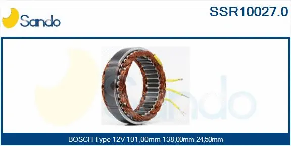 Stator, alternator (SSR10027.0)