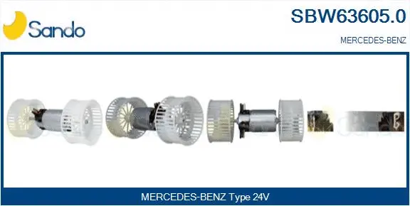 Interior Blower (SBW63605.0)