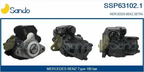 Hydraulic Pump, steering (SSP63102.1)