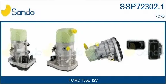 Hydraulic Pump, steering (SSP72302.1)