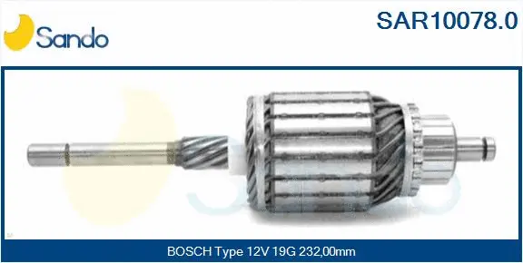 Armature, starter (SAR10078.0)