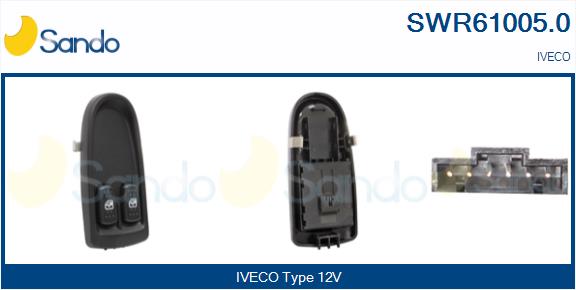 Switch, window regulator (SWR61005.0)