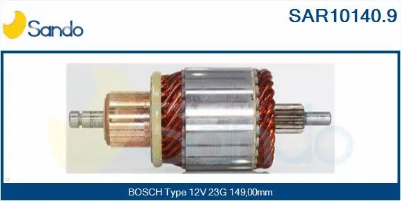 Armature, starter (SAR10140.9)