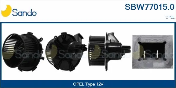 Interior Blower (SBW77015.0)