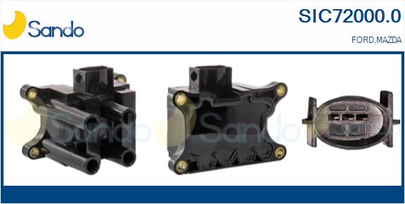 Ignition Coil (SIC72000.0)