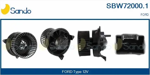 Interior Blower (SBW72000.1)