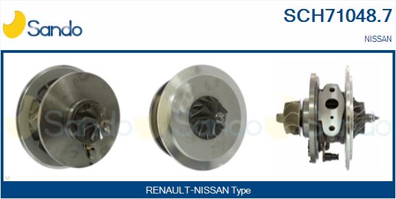 Core assembly, turbocharger (SCH71048.7)