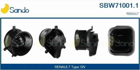 Interior Blower (SBW71001.1)