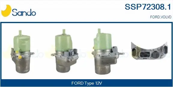 Hydraulic Pump, steering (SSP72308.1)