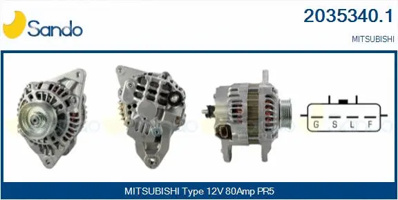 Alternator (2035340.1)