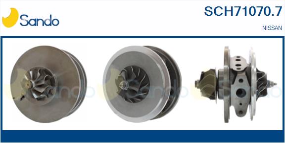 Core assembly, turbocharger (SCH71070.7)