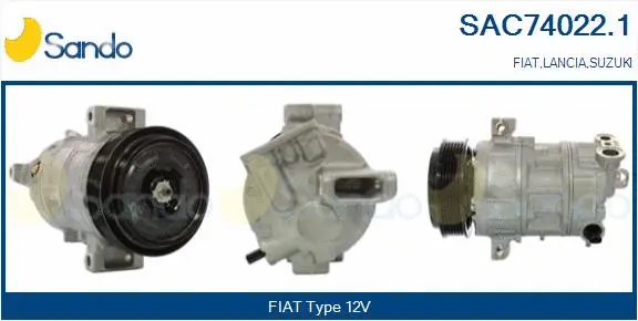 Compressor, air conditioning (SAC74022.1)