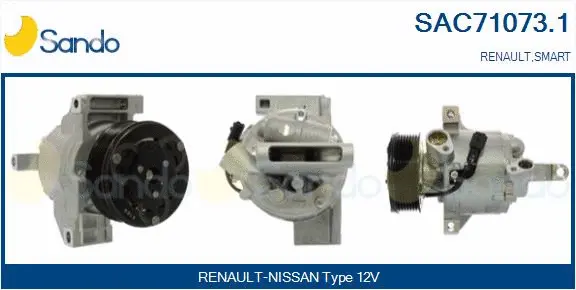 Compressor, air conditioning (SAC71073.1)