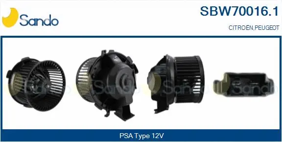 Interior Blower (SBW70016.1)