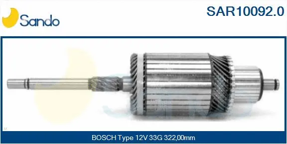 Armature, starter (SAR10092.0)