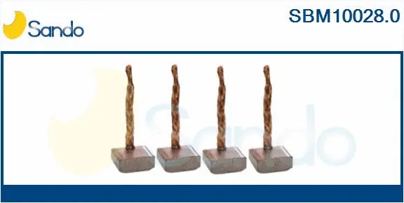 Carbon Brush, starter (SBM10028.0)