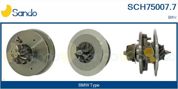 Core assembly, turbocharger (SCH75007.7)
