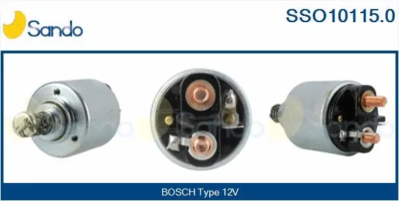 Solenoid Switch, starter (SSO10115.0)