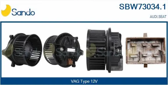 Interior Blower (SBW73034.1)