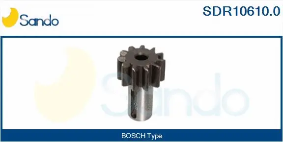 Pinion, starter (SDR10610.0)