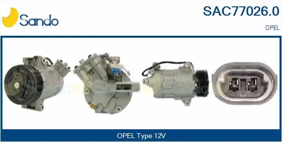 Compressor, air conditioning (SAC77026.0)