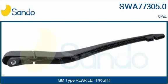 Wiper Arm, window cleaning (SWA77305.0)