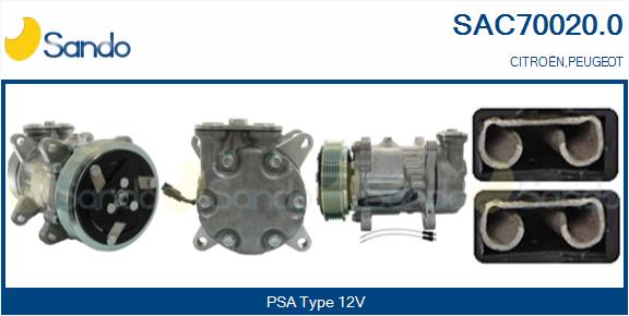 Compressor, air conditioning (SAC70020.0)