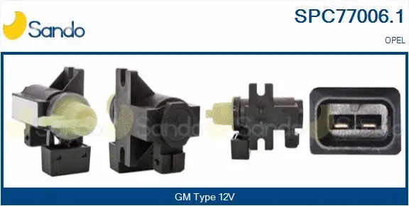 Pressure Converter, exhaust control (SPC77006.1)