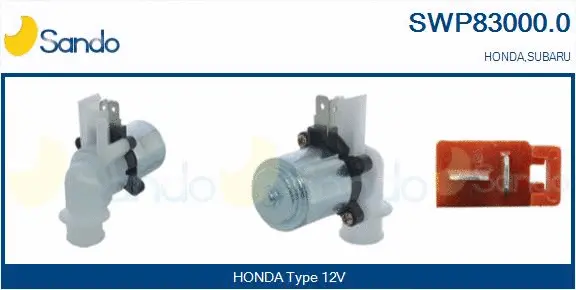 Washer Fluid Pump, window cleaning (SWP83000.0)