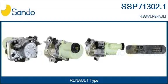 Hydraulic Pump, steering (SSP71302.1)