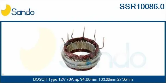 Stator, alternator (SSR10086.0)