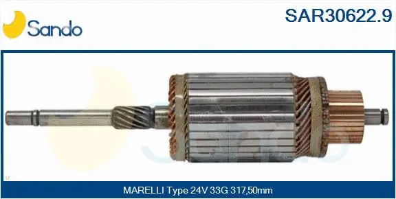 Armature, starter (SAR30622.9)