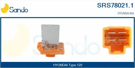 Resistor, interior blower (SRS78021.1)