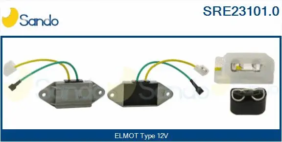 Alternator Regulator (SRE23101.0)