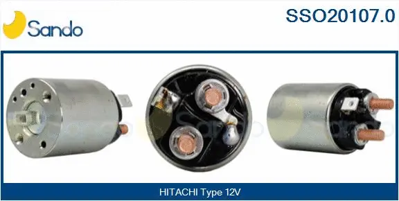 Solenoid Switch, starter (SSO20107.0)