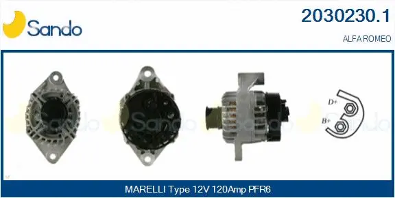 Alternator (2030230.1)